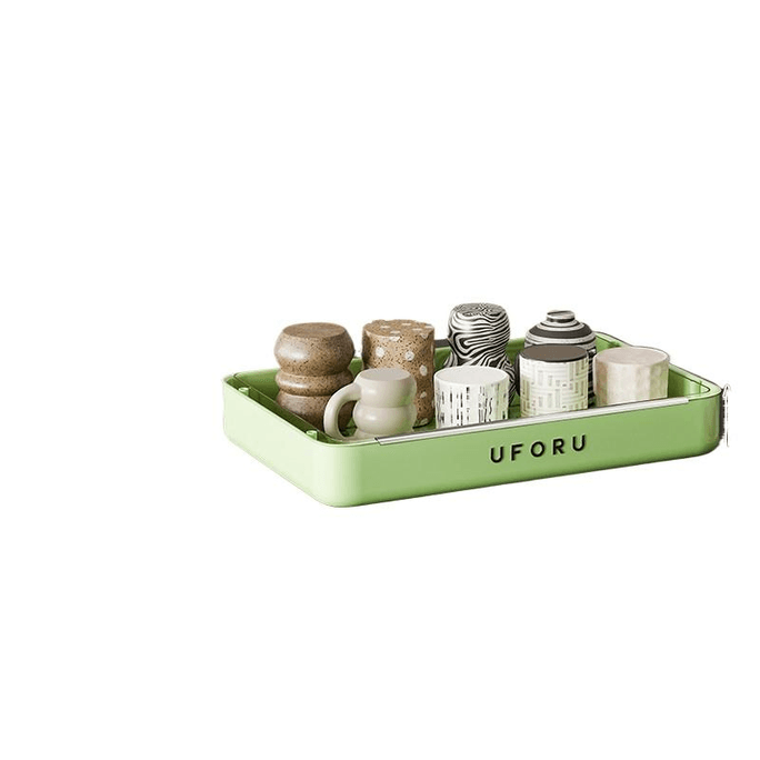 【中國直郵】 優勤 杯收納置物架單層 23.5*33*4.5cm*1個