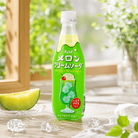 Melon Cream Soda Drink,14.54 fl oz