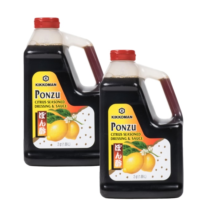 Japanese Ponzu Soy Sauce Citrus64 Oz * 2 (Pack of 2)