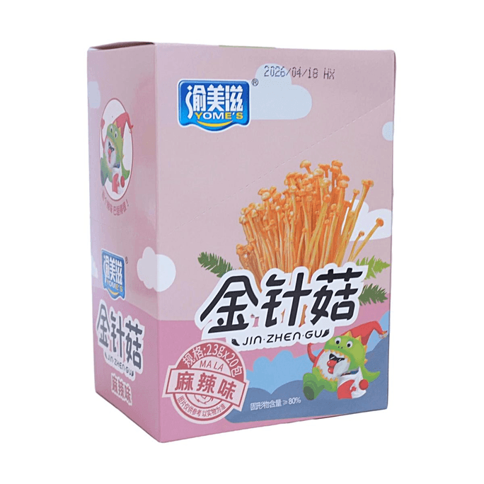渝美滋 金針菇麻辣味 23g
