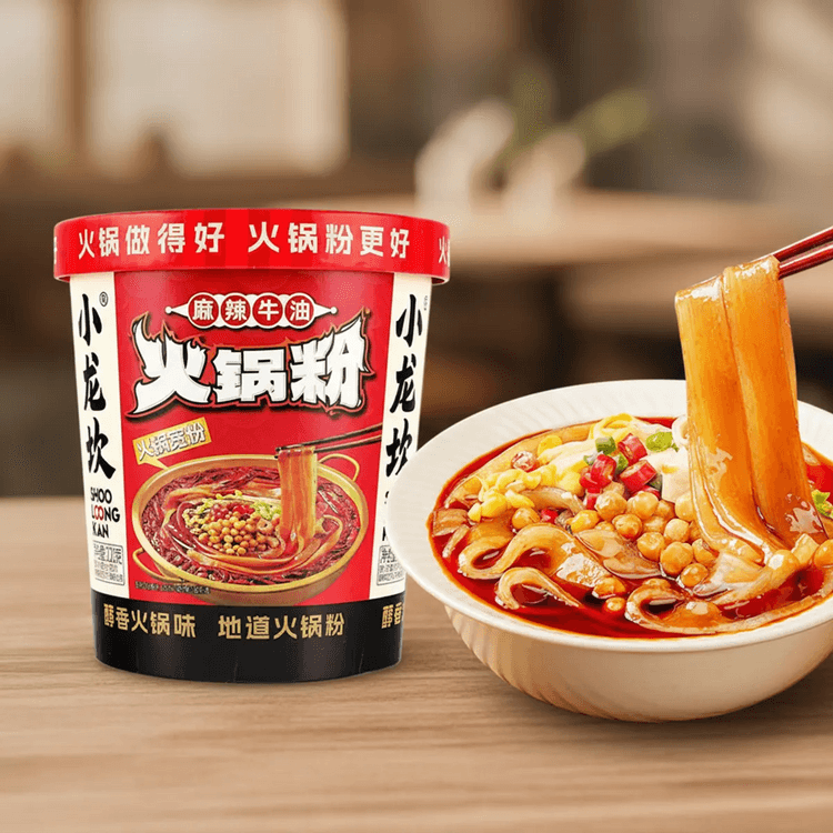 XIAOLONGKAN Instant Hot Pot Flavor Vermicelli, 7.76 oz - Yami.com