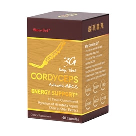 3G Cordyceps Energy Support Immunity Booster 40Counts
