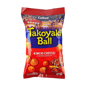 Product: Takoyaki Ball Corn Puffs,Kimchi Cheese Flavor,3.17oz【Gluten-Free】
