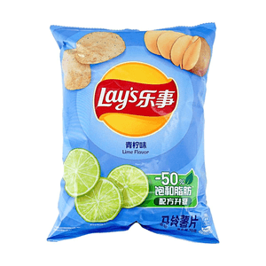 大陸版LAY'S樂事 薯片 青檸味 袋裝 70g