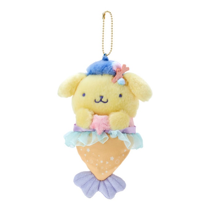 Sanrio Mermaid Series Plush Doll Pendant [Pudding Dog]