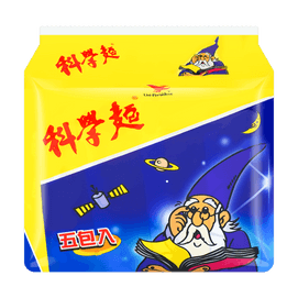 統一 科學面原味(5包入)