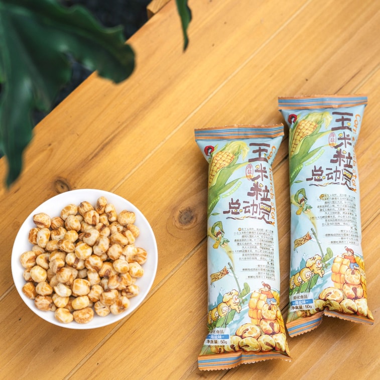 【美国直邮】 茶颜悦色 玉米粒总动员 50g*5包 6