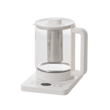 Health Kettle Silent Rapid Boil Multi-Function Glass Auto Keep Warm 1.5L White Supports 100–220V usable in the US.