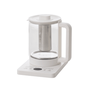 Health Kettle Silent Rapid Boil Multi-Function Glass Auto Keep Warm 1.5L White Supports 100–220V usable in the US.