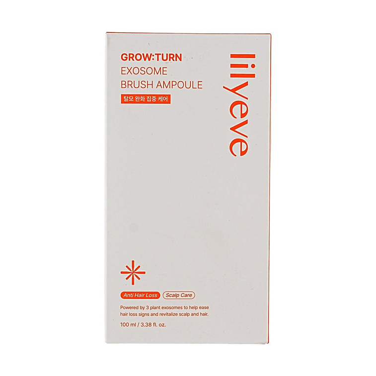 GROWTURN 헤어 성장 세럼 3.38 fl oz, 내장 마사지 브러시 및 엑소좀 기술 포함 8