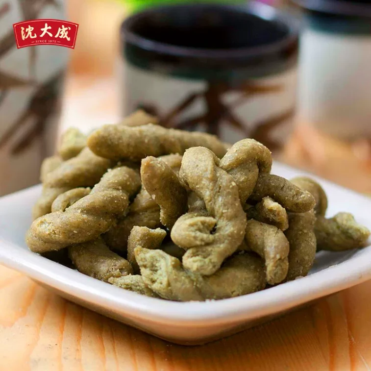 【中國直郵】 沈大成 小麻花(原味)酥脆休閒零食48g*1袋 4