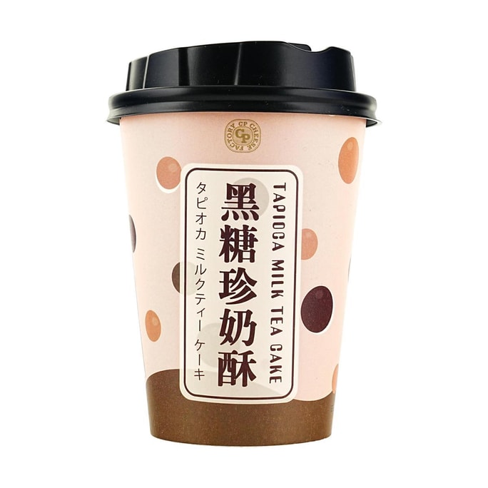 台湾超比 黑糖珍奶酥 6入 96g