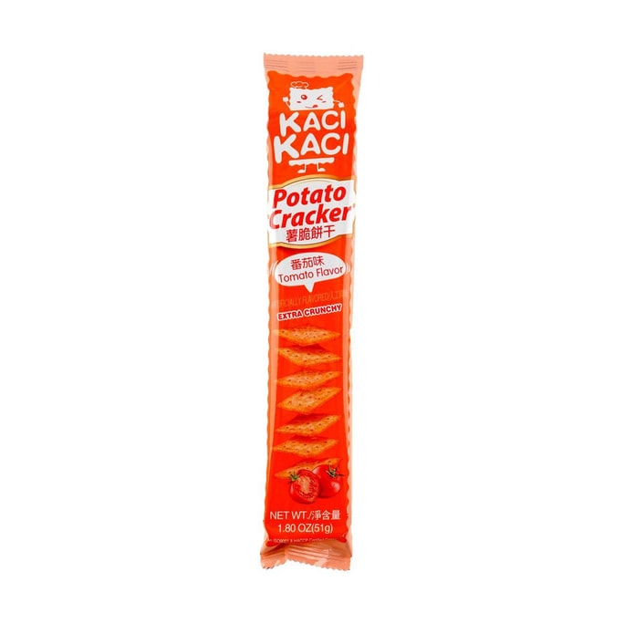 KACIKACI 喀吱脆薯脆餅乾 番茄味 51g