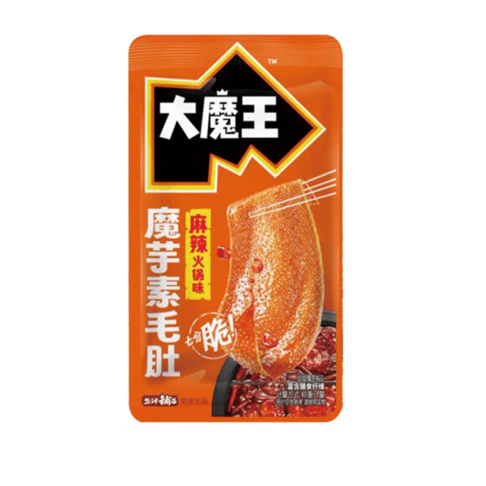 燕人風子 大毛王蒟蒻 ベジタリアン 毛深いトライプ 胡麻だれしゃぶしゃぶ味 20袋（180g）