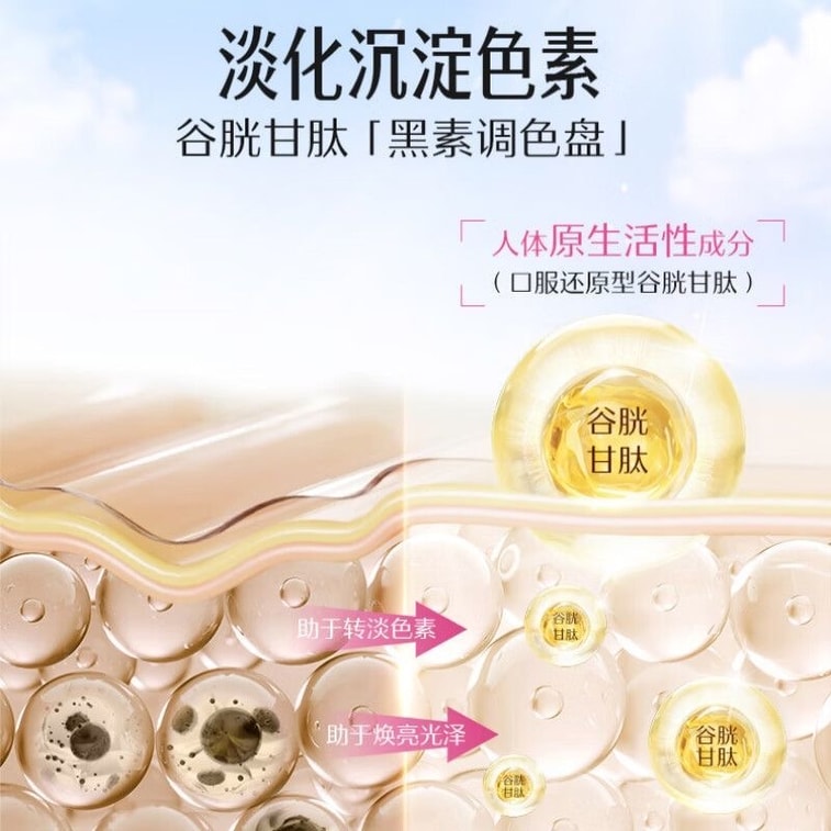 【香港直郵】 澳洲 Swisse 蝦紅素穀胱甘肽曜光瓶全身煥光淡化黑色素美白丸60粒 3