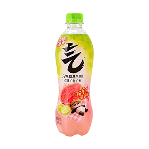 元气森林 粉芭乐青提味气泡水 480ml【0白砂糖0脂0卡】【夏季限定风味】