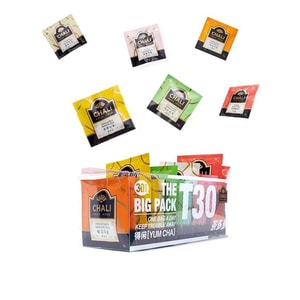 【中國直郵】 茶裡 T30茶多多虹彩花茶組合 90g*1盒