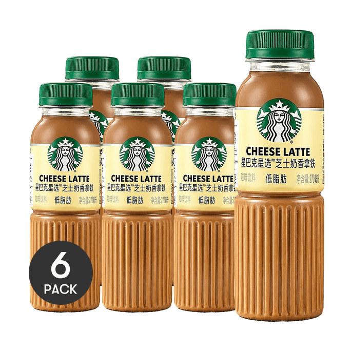 Premium Selection Low Fat Cheese Milky Coffee Drink 9.13 fl oz *6【6 Packs】