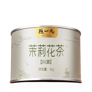 [중국 직배송] 천이판 자스민차, 쓰촨식, 자스민 눈꽃 모양 신차, 진한 향, 고산차, 85g/캔