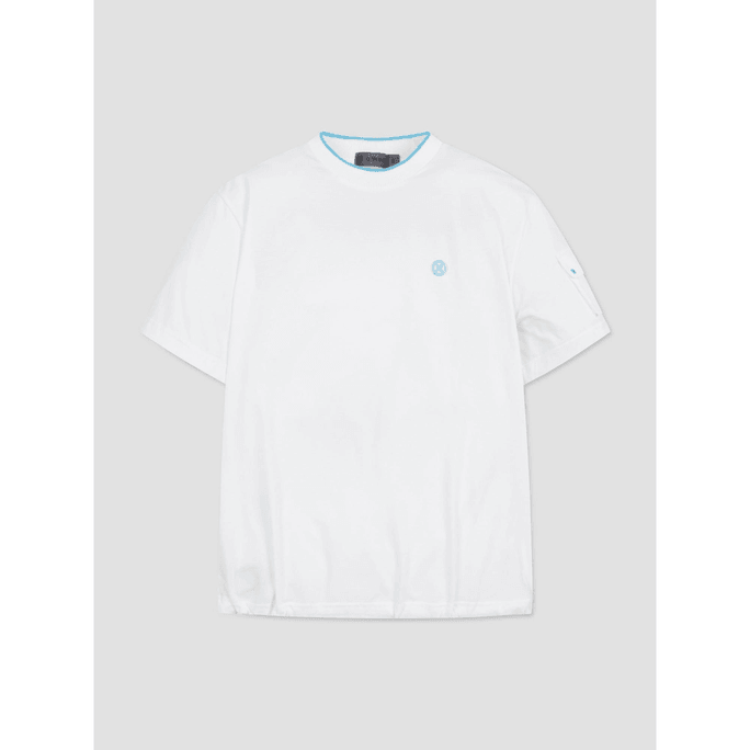 【カナダ直送】韓国発 G/FORE テックインスパイアード メンズTシャツ - ホワイト / M