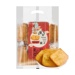 Spiced Toasted Bread Slices - Crunchy Toast Snack, 10.86oz