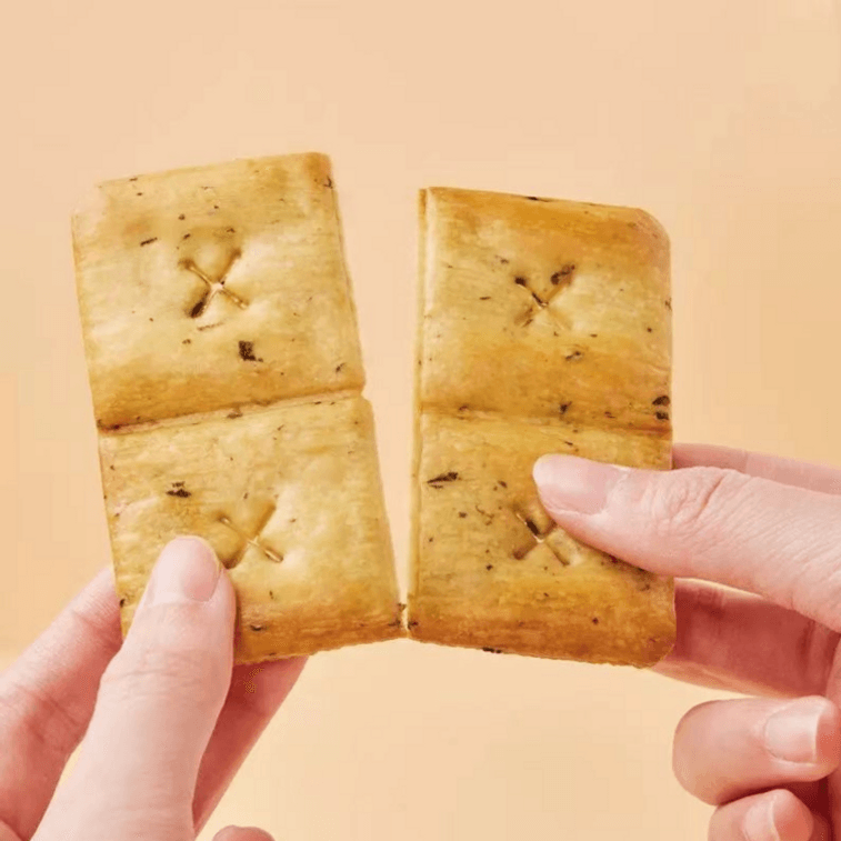超友味 古早梅菜香 梅香脆 梅干菜脆饼 经典原味 入口酥脆 皮薄馅多 香脆不腻 208g 4