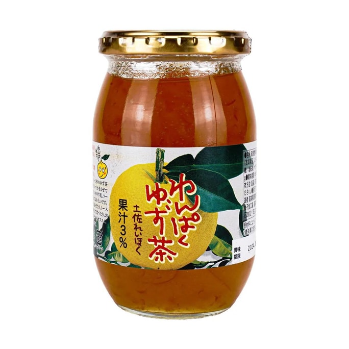 日本TOSAREHOKU 柚子蜜柚子茶 420g 【添加3%果汁】