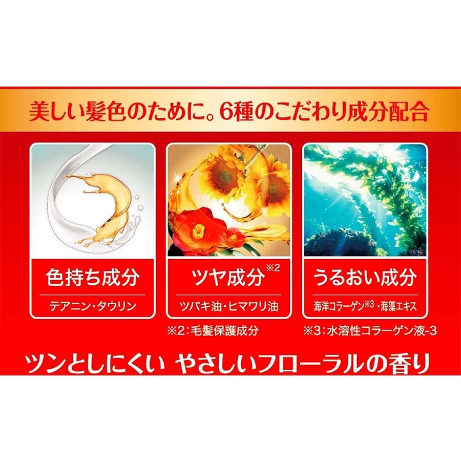 【Expédition directe du Japon】 HOYU Japon CIELO EX Coloration capillaire Végétale pour cheveux gris Crème colorante à pression N°3 Brun clair brillant 80g