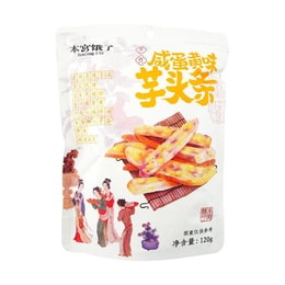 Taro Strips, Salted Egg Yolk Flavor, 120g
