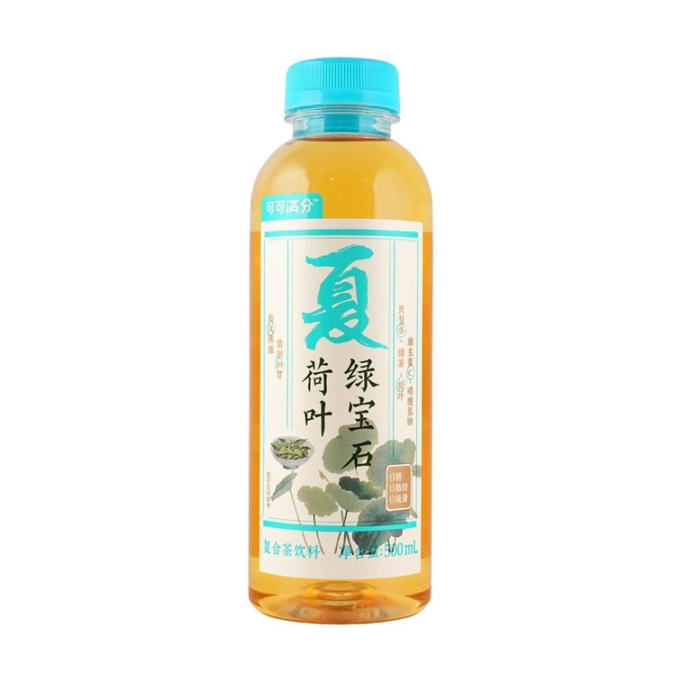Lotus Leaf & Jade Essence  Green Tea Drink,16.9 fl oz *6【6 Packs】【0 Sugar 0 Fat  0 Calories】 4