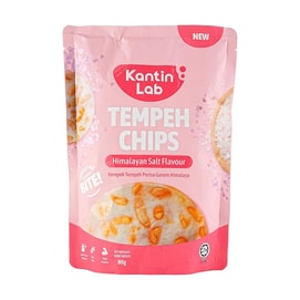 Himalayan Salt Flavored Tempeh Chips 2.82 oz【High Fiber High Protein】