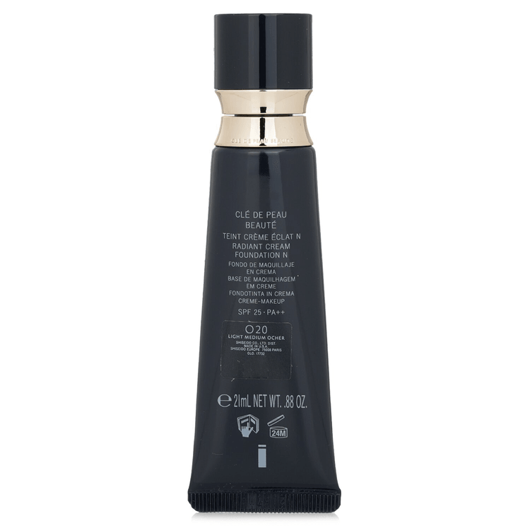 Cle De Peau Radiant Cream Foundation SPF 25 O20 Light Medium Ocher