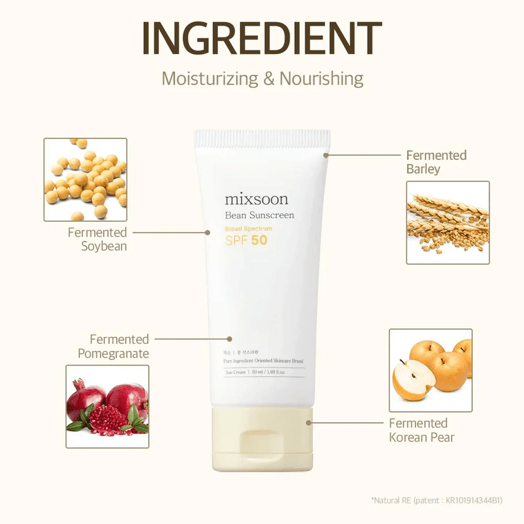 韓國 Mixsoon 豆防曬乳 50毫升 4