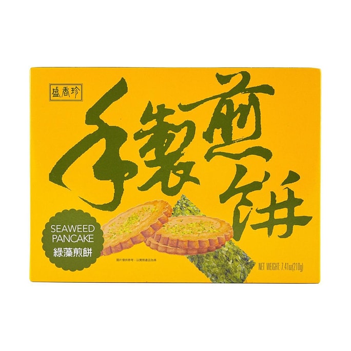 台湾盛香珍 手制煎饼 海苔味 210g