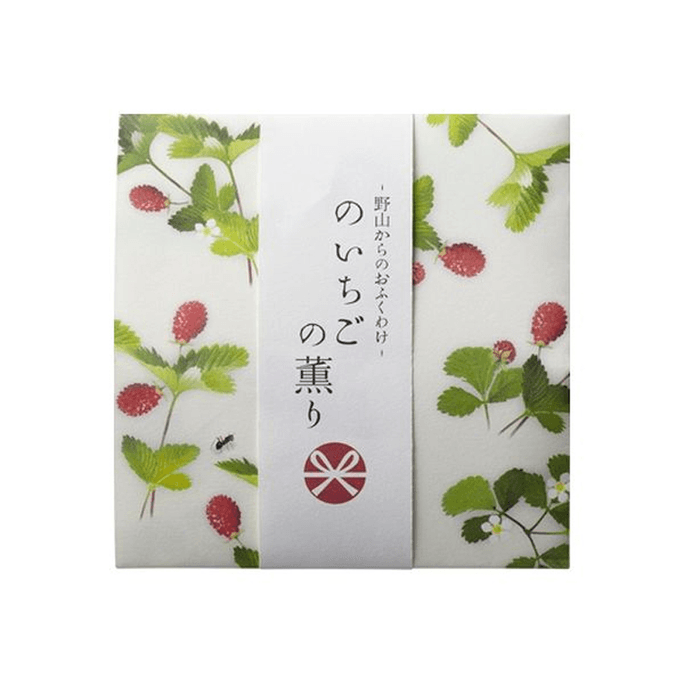 【日本直郵】Nippon Kodo日本香堂 野山的饋贈家用香氛線香12支【野草莓】