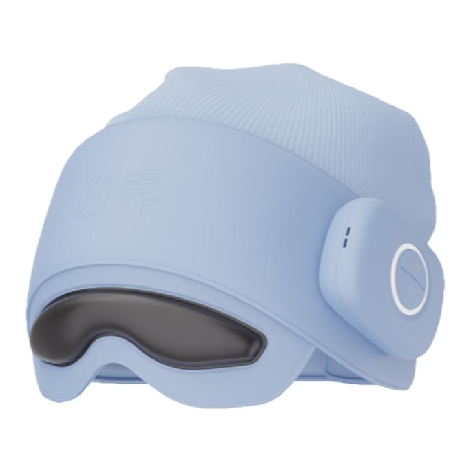  Head And Eye Integrated Massage Device Blue 1 Piece