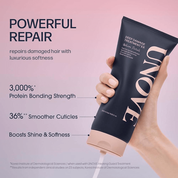 Deep Damage Treatment EX Jumbo Hair Mask 320ml #Warm Petals - Yami.com