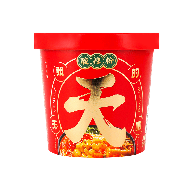 【抖音小红书爆款】我的天呐 酸辣粉 即食米线 135g 17