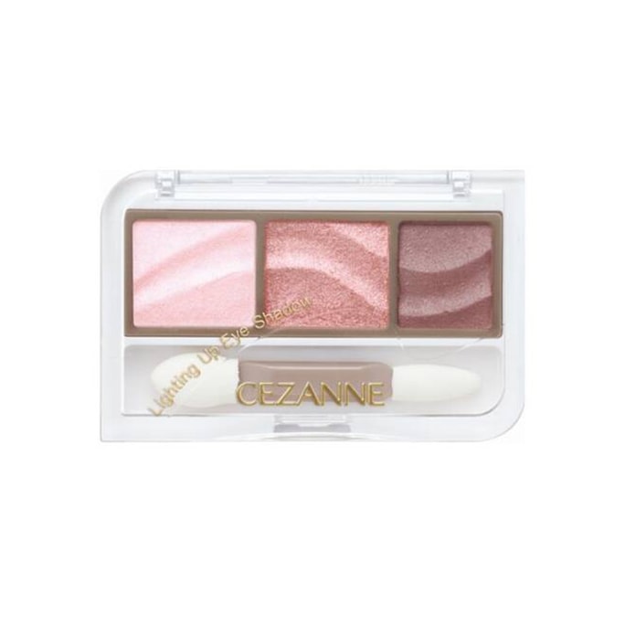 Pearlescent tricolor eyeshadow 1.7g【02】