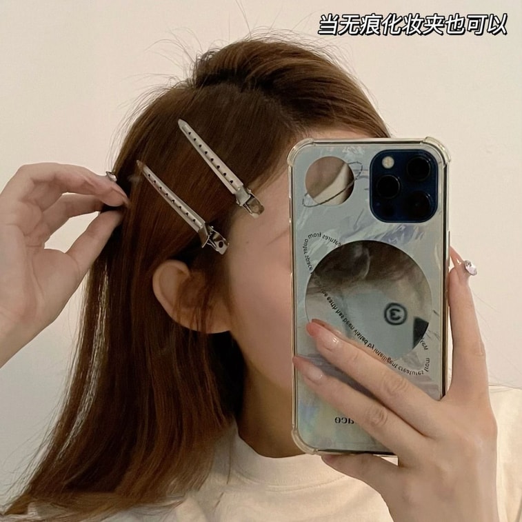 Root Volumizing Clips Large 6-pack – Wide Metal Plates For Full Root Lift. Strong Spring, Heat-friendly. Creates High Crown & Slims Face. Perfect For Thick Hair. Great For Students. 9