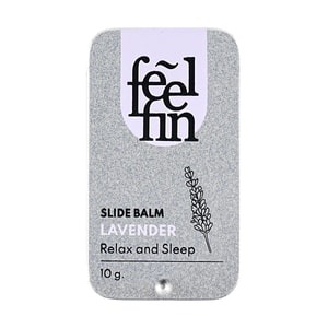 泰國FEELFIN 天然有機薰衣草精油香膏 持久淡香 留香固體 助眠安神 10g