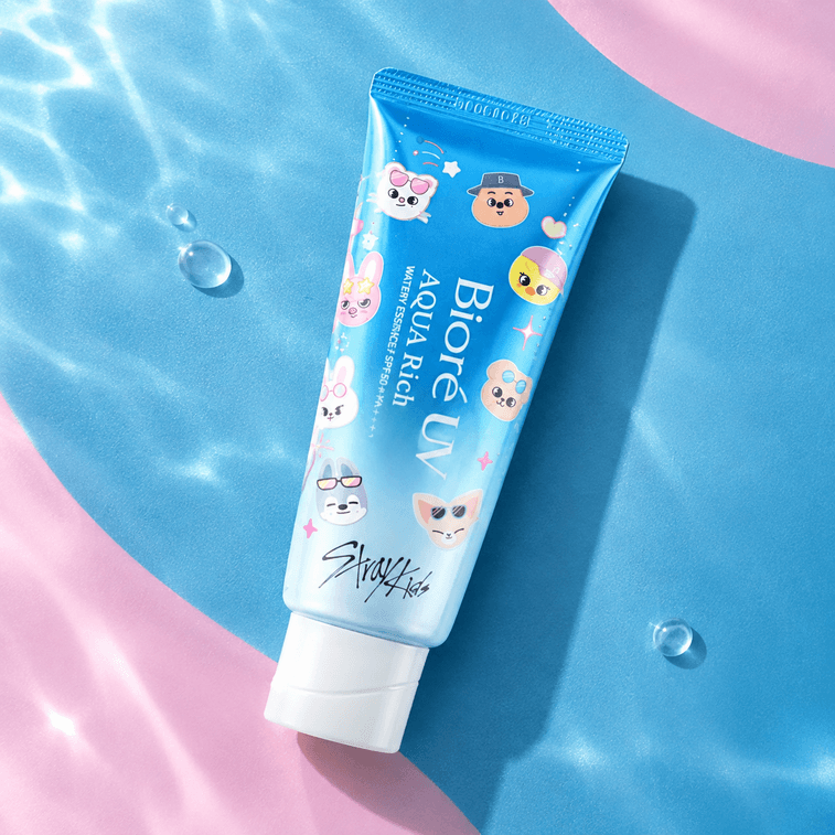 비오레 UV 아쿠아 리치 워터리 에센스 한정판 70g 1