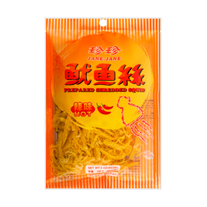 台灣珍珍 優質鮮美辣味魷魚絲 85g