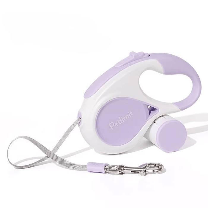 Automatic Retractable Dog Walking Leash Purple (toilet Box 7 * 10 * 4cm) 15 * 2.5 * 9cm 5-meter Rope
