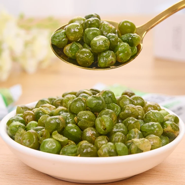 Carefully selected garlic flavored green peas official flagship