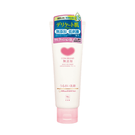 日本COW牛乳石鹼共进社无香洁面乳 敏感肌温和保湿柔润洗面奶 神经酰胺 110g 深层清洁不紧绷 油皮推荐