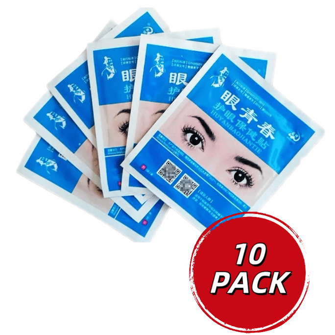 Grass Eye Protection Patch Youth Middle Aged And Elderly Cold Compress Eye Patch Vision Patch 10 packs/box