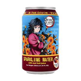 Sparkling Water Passion Fruit  Flavor 11.16 fl oz【Demon Slayer Edition】