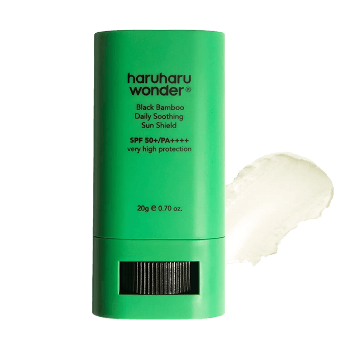 Black Bamboo Daily Soothing Sun Shield, SPF50+ PA++++, 0.7 oz. 