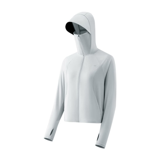 Cooling UV Protection Jacket UPF100+ Sun Hoodie AL679 Light Mist Gray S 1PC